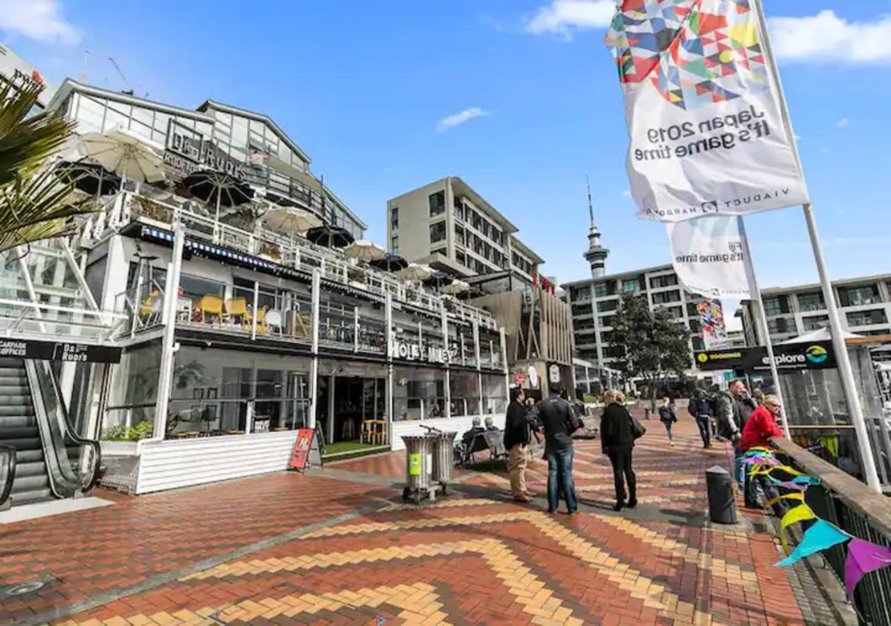 Sophisticated Spacious Apt W Stunning Harbour View Auckland Eksteriør billede